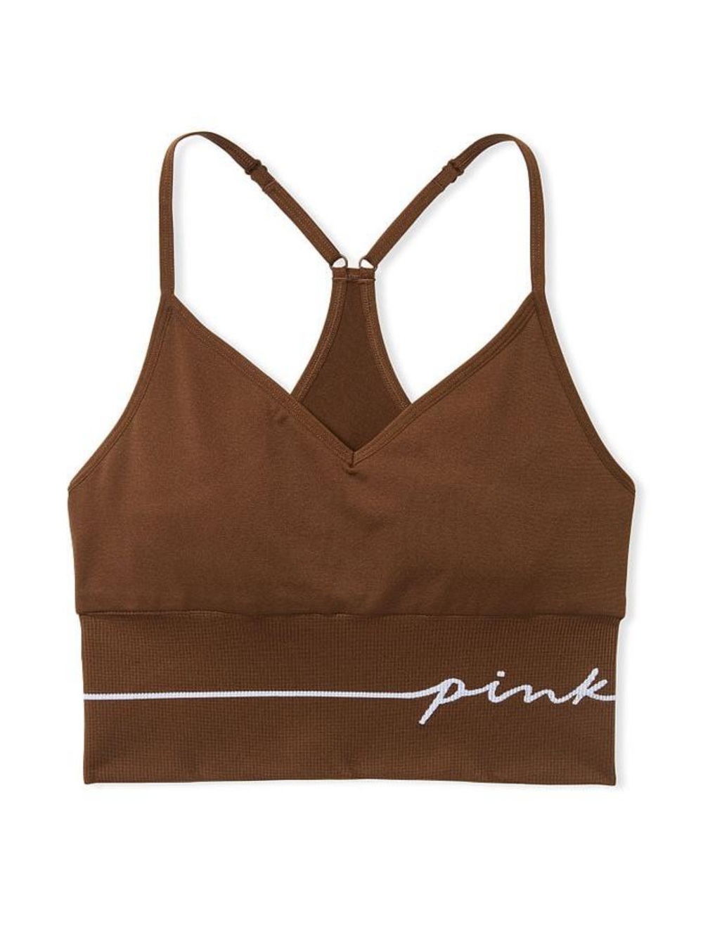 Victoria's Secret Pink Seamless Longline Sports Bra